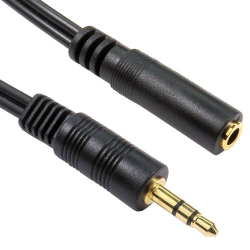Cables Direct 3.5mm 3m audio cable Black