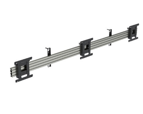 Ergonomic Solutions SpacePole Digital Signage Menu board mount, with tilt, for 3 screens (landscape) up to 43" (VESA 100 and 200)