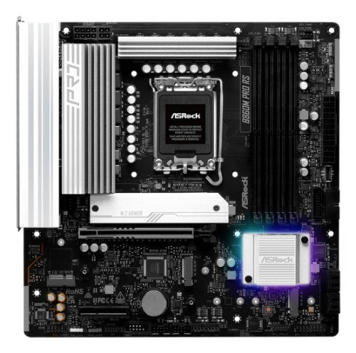 Asrock B860M Pro RS Intel B860 LGA 1851 (Socket V1) micro ATX