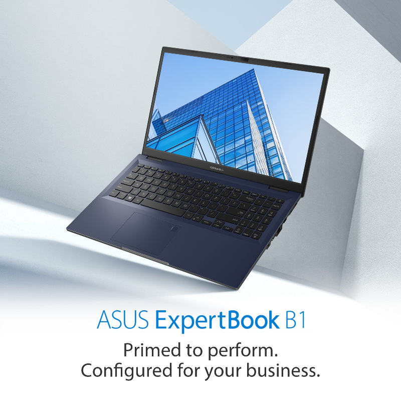 ASUS ExpertBook B1 B1502CBA-BQi515X Intel® Core™ i5 i5-1235U Laptop 39.6 cm (15.6") Full HD 16 GB DDR4-SDRAM 512 GB SSD Wi-Fi 6E (802.11ax) Windows 11 Pro Black  -  - 