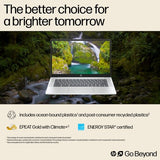 HP Chromebook 14a-nf0003na Intel® N N100 35.6 cm (14") Full HD 8 GB LPDDR5-SDRAM 128 GB eUFS Wi-Fi 6E (802.11ax) ChromeOS Silver