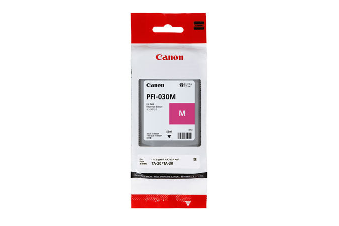 Canon 3491C001/PFI-030M Ink cartridge magenta 55ml for Canon IPF TA-20  - Printers & Scanners - Canon