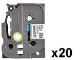 Brother TZE-251CIV DirectLabel black on white Laminat 24mm x 8m for Brother P-Touch TZ 3.5-24mm/HSE/36mm/6-24mm/6-36mm