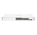 HPE Aruba Networking Aruba Instant On 1830 24G 12p Class4 PoE 2SFP 195W Managed L2 Gigabit Ethernet (10/100/1000) Power over Ethernet (PoE) 1U
