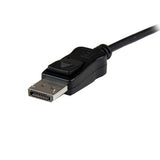 StarTech.com DisplayPort to DVI Dual Link Active Adapter - DisplayPort to DVI-D Adapter Video Converter 2560x1600 60Hz - DP 1.2 to DVI Monitor - USB Powered - Latching DP Connector