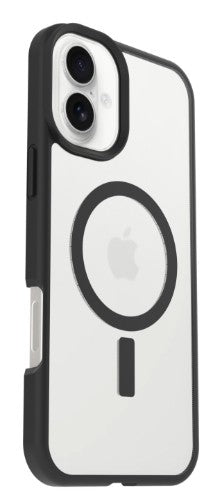 OtterBox React Series for MagSafe for Apple iPhone 16 Plus, Black Crystal