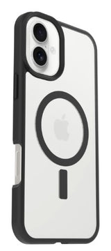 OtterBox React Series for MagSafe for Apple iPhone 16 Plus, Black Crystal