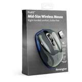 Kensington Pro Fit Mid-Size Wireless Mouse - Graphite Grey