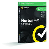 Norton VPN Standard - 1 User / 5 Devices / 12 Months Security management Commercial 1 license(s) 1 year(s)