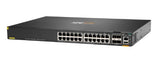 HPE Aruba Networking CX 6200F 24G Class-4 PoE 4SFP+ 370W Switch