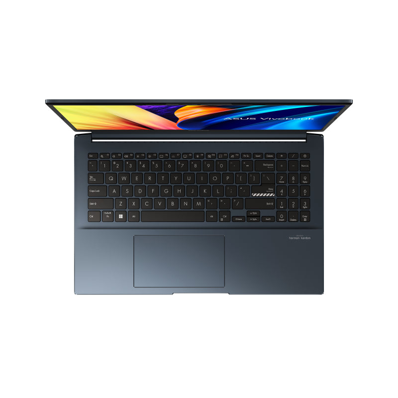 ASUS VivoBook Pro 15 M6500XU-LP086W Laptop 39.6 cm (15.6") Full HD AMD Ryzen™ 9 7940HS 16 GB LPDDR5x-SDRAM 512 GB SSD NVIDIA GeForce RTX 4050 Wi-Fi 6E (802.11ax) Windows 11 Home Blue