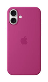 Apple iPhone 16 Plus Silicone Case with MagSafe - Fuchsia