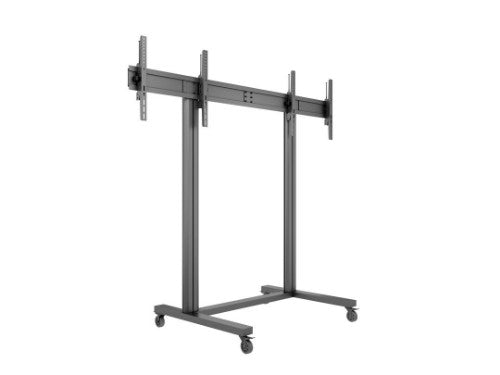 Multibrackets M Public Display Stand 210 Dual Screen 50"-77" Black