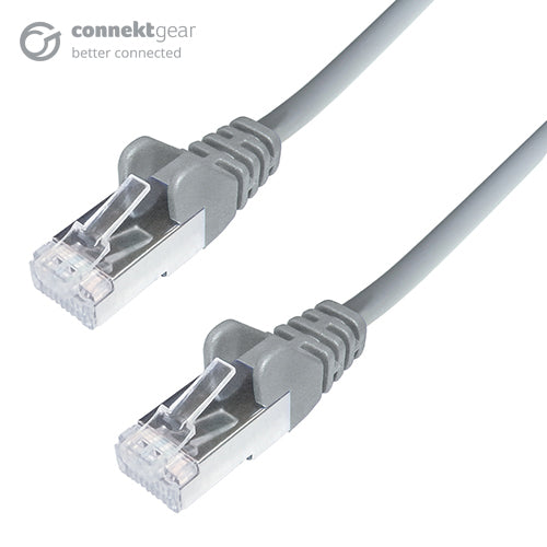 connektgear 37-0030G networking cable Grey 3 m Cat6a S/FTP (S-STP)  - Computer Cables - connektgear