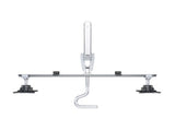 Multibrackets M VESA Gas Lift Arm w, Duo Crossbar 2 Silver
