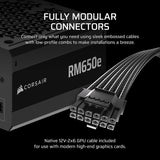 Corsair RMe Series RM650e power supply unit 650 W 24-pin ATX ATX Black
