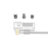 Kensington ClickSafe Universal Slots Security Anchors Kit