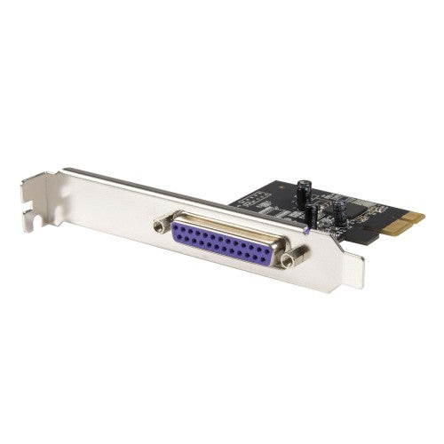 StarTech.com Newer version available PEX1P2: 1 Port PCI Express Dual Profile Parallel Adapter Card - SPP/EPP/ECP - 1x DB25 IEEE 1284 PCIe Parallel Card (PEX1P)