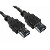 Cables Direct 99CDL3-843 USB cable USB 3.2 Gen 1 (3.1 Gen 1) 3 m USB A Black