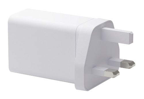 dbramante1928 IT - UK W. Charger - 2xUSB-C 70W + 1xUSB-A - WHT