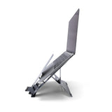 R-Go Tools Laptop stand R-Go Riser Document, ergonomic, foldable and adjustable stand with document holder, black