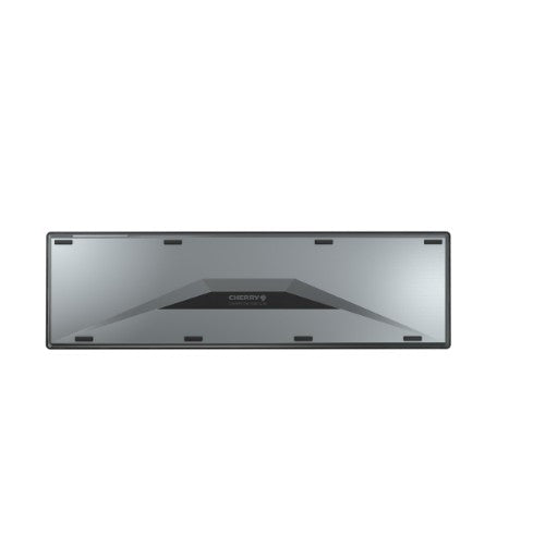 CHERRY DW 9500 SLIM keyboard Mouse included Universal RF Wireless + Bluetooth AZERTY French Black, Grey