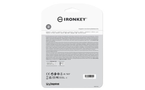 Kingston Technology IronKey 512GB USB-C Vault Privacy 50C AES-256 Encrypted, FIPS 197