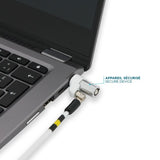 Mobilis 001325 T Lock - Slim Rotating security lock - Key