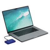 LaCie STNA2000400 external solid state drive Thunderbolt technology 2 TB USB Type-C Blue