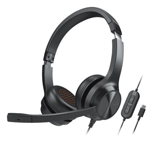 Creative Labs Chat USB Headset Wired Head-band Office/Call center USB Type-C Black
