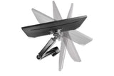 Manhattan Desk Mount for TV & Monitors (Full Motion Spring), For screens 13" to 27", C-Clamp or Grommet Assembly, VESA compatibility: 75x75mm and 100x100mm - check the dimensions of the four mounting holes on back of screen to ensure it fits, Max 9kg, Bla