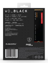 Western Digital Black WD_BLACK™ SN850X NVMe™ SSD POWERED BY SANDISK 2 TB