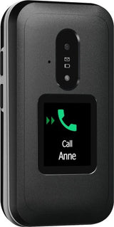 Doro Leva E30 7.11 cm (2.8") 142.7 g Black, White Feature phone