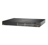 HPE Aruba Networking Aruba 6300F 24-port 1GbE Class 4 PoE & 4-port SFP56 Managed L3 Gigabit Ethernet (10/100/1000) Power over Ethernet (PoE) 1U Grey