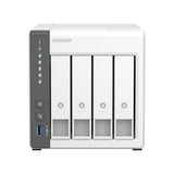 QNAP TS-433 NAS Tower ARM Cortex-A55 4 GB 0 TB QNAP QTS White