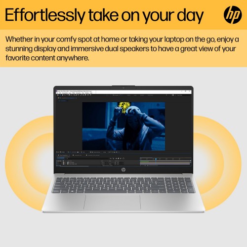 HP 15-fc0025na AMD Ryzen™ 3 7320U Laptop 39.6 cm (15.6") Full HD 4 GB LPDDR5-SDRAM 128 GB SSD Wi-Fi 6 (802.11ax) Windows 11 Home in S mode White