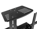 Manhattan Motorised Trolley Mount Stand for TV & Monitors, For screens: 60" to 100",VESA compatibility:all between 200x200 to 800x600mm -check the dimensions of the four mounting holes on back of screen to ensure it fits,Max 120kg,Height 1100 to 1600mm,LF