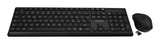 V7 CKW350IT keyboard Mouse included Universal USB QWERTY UK English Black