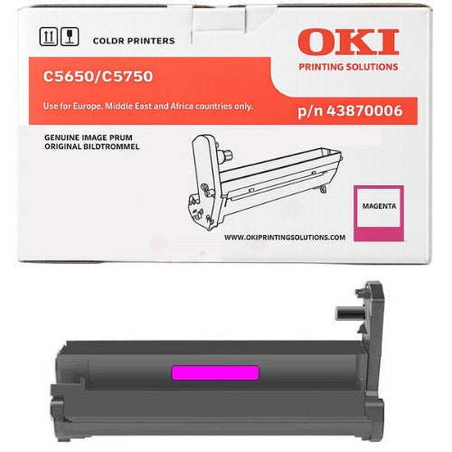 OKI 43870006 Drum kit magenta, 20K pages for OKI C 5650