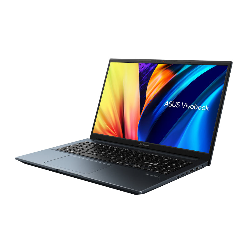 ASUS VivoBook Pro 15 M6500XU-LP086W Laptop 39.6 cm (15.6") Full HD AMD Ryzen™ 9 7940HS 16 GB LPDDR5x-SDRAM 512 GB SSD NVIDIA GeForce RTX 4050 Wi-Fi 6E (802.11ax) Windows 11 Home Blue