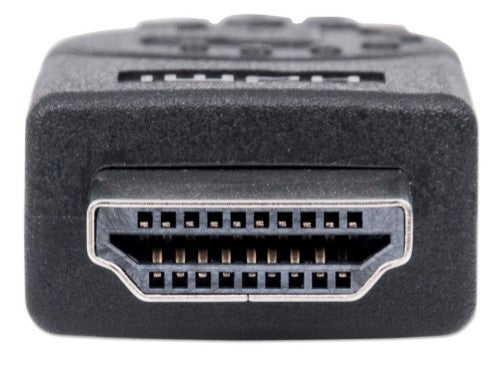 Manhattan HDMI 4K@30Hz Cable, 1.8m, Suitable for ALL 1080p/HD and majority of 4K uses (check your system 4K specification to be sure), Male to Male, Black, Ultra HD 4k x 2k, Lifetime Warranty, High Speed, Equivalent to HDMM6