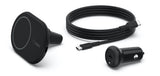Belkin WIC004BTBK mobile device charger Smartphone Black USB Wireless charging Auto