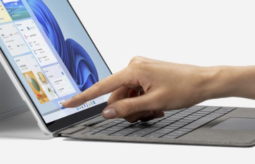 Microsoft Surface Pro Signature Keyboard with Slim Pen 2 Platinum Microsoft Cover port AZERTY Belgian