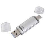 Hama C-Laeta USB flash drive 32 GB USB Type-A / USB Type-C 3.2 Gen 1 (3.1 Gen 1) Silver