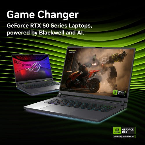 ASUS ROG Strix G16 G614PW-RV005W AMD Ryzen™ 9 8940HX Laptop 40.6 cm (16") WUXGA 32 GB DDR5-SDRAM 1 TB SSD NVIDIA GeForce RTX 5080 Wi-Fi 6E (802.11ax) Windows 11 Home Black, Grey