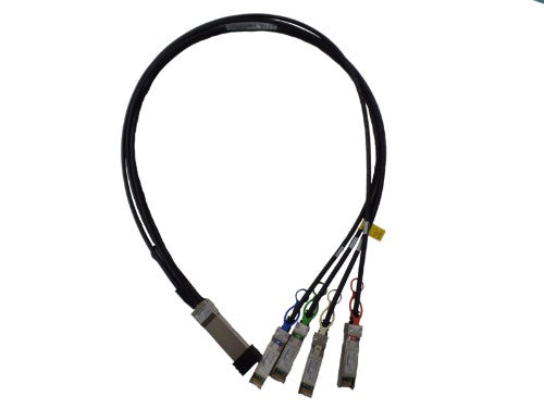 HPE Q9S72A InfiniBand/fibre optic cable 1 m QSFP28 4x SFP28 DAC Black