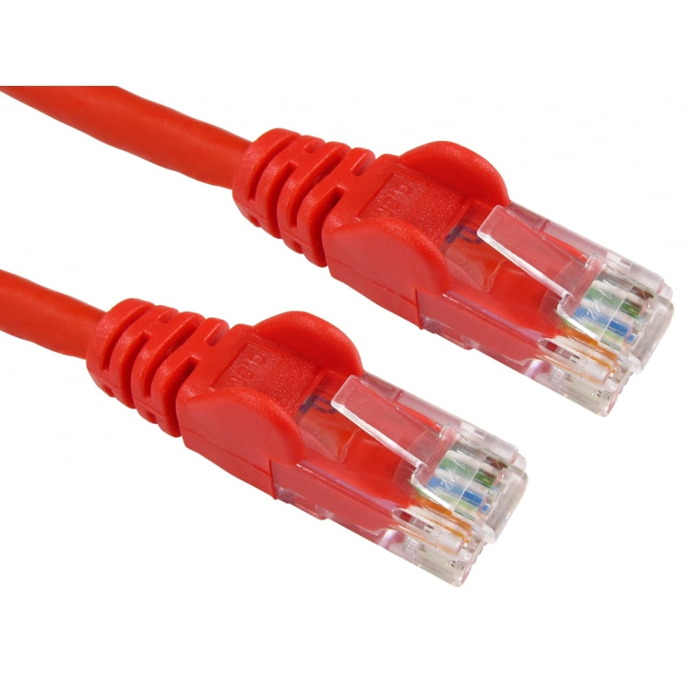 10m Economy Gigabit Networking Cable - Red