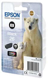Epson C13T26114012/26 Ink cartridge foto black, 200 pages 200 Photos 4,7ml for Epson XP 600
