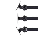 Lindy LCD and LED Multi Joint Cantilever TV Wall Bracket Mount upto 10kg, Black