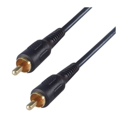 connektgear 3m RCA/Phono Audio/Video Cable - Male to Male - Gold Connectors